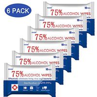 Hand Wipes(6 Pack, 60 Wipes), Large Wipes