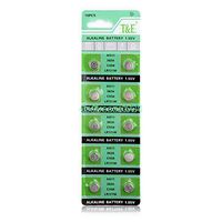 AG11 362 SR721SW SR58 TR721 SR721 162 S12 Alkaline Coin Cell Button Batteries for Watch Calculators 10Pcs,for Wristwatches Calculators Toys Remote Controllers Las Pointers