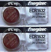Energizer CR1632 Lithium Battery 3V (2 Batteries per pack)