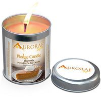 Aurorae 6.8 oz Pumpkin Pie Scented Soy Aromatherapy Candle
