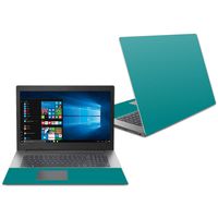 MightySkins Skin Compatible with Lenovo Ideapad 330 17" (2018) - Solid Teal | Protective, Durable, and Unique Vinyl Decal wrap Cover | Easy to Apply, Remove, and Change Styles | Made in The USA