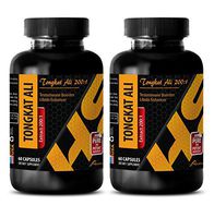 Increase Sexual Ability - TONGKAT ALI Root Extract - Tongkat ali Female - 2 Bottles 120 Capsules