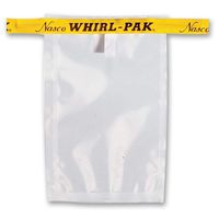 Nasco Whirl-Pak B01009WA Sample Bag, 125 mm Length x 75 mm Width x 0.057 mm Thickness, 58 mL Capacity (Pack of 500)