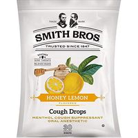 Smith Brothers Honey Lemon Throat Drops, 30 Count Each (9)