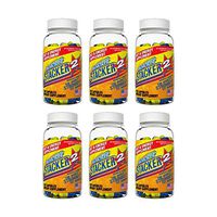 Stacker 2 Fat Burner Capsules, Ephedra Free, 100-Count Bottle (Pack of 6)