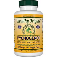 Pycnogenol, 150 Mg, 120 Veg Caps by Healthy Origins (Pack of 3)