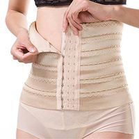 ieasysexy Breathable Elastic Waist Slimming Compression Postpartum Recovery Support Tummy Waist Shaper Cincher Corset Belt for Women Maternity,Size L(for waist 22.5"-28.7)
