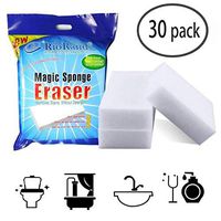 RioRand Generic Jumbo Super Sponge Remover Cleaning Sponge 100 X 70 X 30mm (Pack Of 30)
