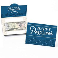 Big Dot of Happiness Happy Passover - Pesach Jewish Holiday Party Money and Gift Card Holders - Set of 8