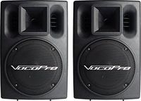 VocoPro  PV-802 (PAIR) Professional Stereo 400W Powered Vocal Speakers