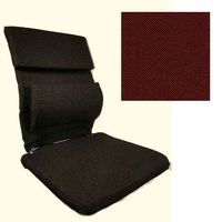 McCartys Sacro Ease Xtra Pad Series BRSCM XP Ergonomic Cushioned Car Seat Support Red Fabric Plus Free Ergonomics Ebook