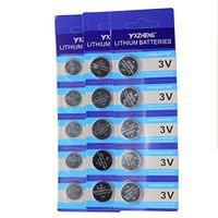 5PCS CR2025 and 5PCS CR1616 and 5PCS CR2032 3V Lithium Battery(15/Pack)