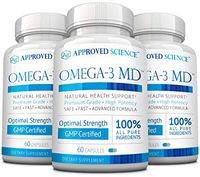 Omega-3MD - Fish Oil EPA & DHA - Improve Cardiovascular, Cognitive, and Joint Health - 3 Bottle Supply