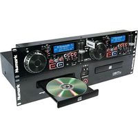 Numark CDN77USB | Professional Dual USB and MP3 CD Player for Professional DJ Use With Performance-Driven Feature Set, CD / MP3CD Support and D3 Tag & Folder Recognition