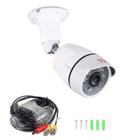 Tonton Full HD 1080P Outdoor Security Bullet Camera, 100ft Long Night Vision, 6 PCS Infrared LED with IR Cut, Surveillance Camera, Come with 20Ft BNC Cable, Compatible with TVI/AHD DVR