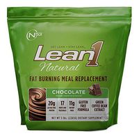 Lean1 Natural Chocolate 5 Pound, Fat Burning Meal Replacement by Nutrition53