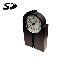 SD Card Self Recording Covert Spy Camera (Camera Hidden in Black Design Clock)