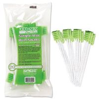 Toothette Oral Care Plus Swabs with Sodium Bicarbonate - Case (50 Bags of 20 swabs)