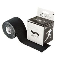 3B Scientific Black Cotton Rayon Fiber Kinesiology Tape, 16' Length x 2" Width
