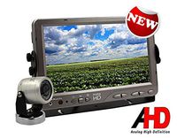 AgCam Durable Waterproof High Definition Camera System, AHD 9in Backlit LED Monitor w/Camera. Waterproof Rear View System Perfect for Tractors, Ranchers, balers. Better Than ToughCam. Made in USA