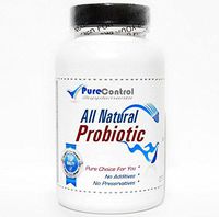 All Natural Probiotic // 200 Capsules // Pure // by PureControl Supplements