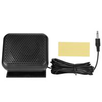 3W Speaker Black External Mini Speaker Portable Car Radio High Fidelity Sound Quality