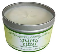Our Own Candle Company Soy Wax Aromatherapy Candle, Simply Yuzu, 6.5 Ounce