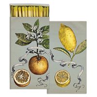 HomArt - Match Box Set of 2 - Citrus: Lemon & Orange