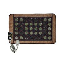 PHYMAT Infrared Jade Tourmaline Heating Pad - Infrared Heating Therapy Mat -Jade Heating Pad - Smart Timer,Adjustable Temp,Auto Off,FDA Registered(31"x19")