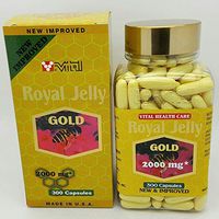 New Improved Vital Royal Jelly Gold 2000 mg 300 Softgels