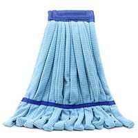 Microfiber Tube Mop Head Looped End Wet Mop Head Refill | Light-weight and Durable | For Home, Commercial And Industrial Use