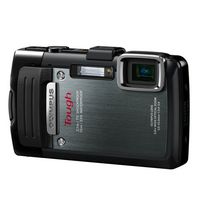 Olympus Stylus TG-830 iHS Digital Camera with 5x Optical Zoom and 3-Inch LCD (Black) (Old Model)