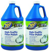 Zep Commercial 1044999 High Traffic Floor Polish, 1 gal Bottle, 2 Pack