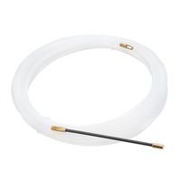 uxcell 50 Feet 15M Nylon Fish Tape Dia 0.12in 3mm Electrical Wire Threader Cable Running Rods Fish Tape Pulling