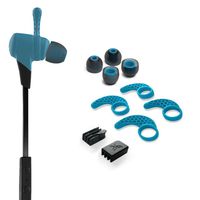 Jaybird X2 Sport Wireless Bluetooth in-Ear Headphones with Inline Controls - Ice Blue + Blue Tips X2-BLU (Renewed)