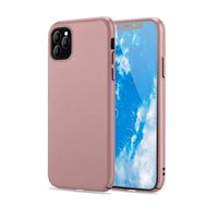 Meidom Case for iPhone 11 Pro with Matte Finish Grip Slim Fit Anti Fingerprints Phone Cover for iPhone 11 Pro (5.8 inch) - Rose Gold