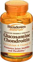 Sundown Naturals Glucosamine Chondroitin Caplets Double Strength 120 CP - Buy Packs and SAVE (Pack of 2)