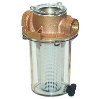 Groco Intake Strainer with Filter Basket - 1"