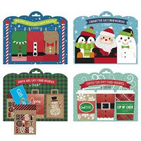 B-THERE Bundle of 24 Festive Gift Card Holders, Great for Christmas Time