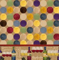 Luncheon Size Napkin,6.5"x6.5", Pack of 20, Share the Love