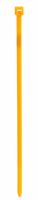 Aviditi Nylon Cable Tie, 11" L x 3/16" W, Fluorescent Orange, Case of 1000 (CT115H)