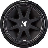 KICKER Comp 15" 500W Car Subwoofer 43C154 Single 4-Ohm Voice Coil