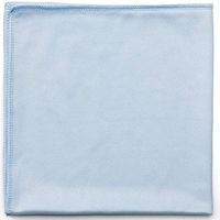 Microfiber Glass & Mirror Cleaning Cloth, 16 X 16, Blue