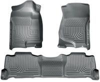 Husky Liners 98252 WeatherBeater Grey Front and 2nd Seat Floor Liner by Husky Liners