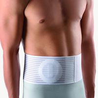 Bort 104070 Umbilical Hernia Support Belt with Pad | Binder to Prevent & Treat Umbilical, Abdominal, Ventral, Incisional and Belly Button Hernias Size-#3 (49 ¼"- 59")