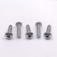 1/4-20 x 1" (1/8" to 4" Available) Pan Head Machine Screw, Phillips Drive, 304 Stainless Steel 18-8, Bright Finish, Fully Machine Thread, 25 PCS by Eastlo Fastener