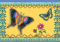 Lang Perfect Timing Artisan Butterflies Petite Notecard by Renee Charisse Jardine, 3.5 x 5 Inches, 12 Cards and 13 Envelopes (2080021)