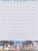 Times Square NYC Stationery Printer Paper 26 Sheets