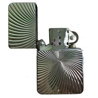 Swirl Pattern Flip Top Lighter