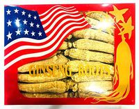 American Wisconsin Ginseng Root Long Thin 6-8 Year 美國花旗長尾參 (4 Oz.) (4 Boxes (16 oz))